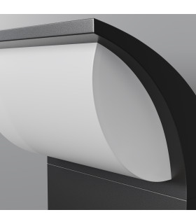 Stock Outdoor Wall Down Lamp Graphite 3000K 450lm IP65-2