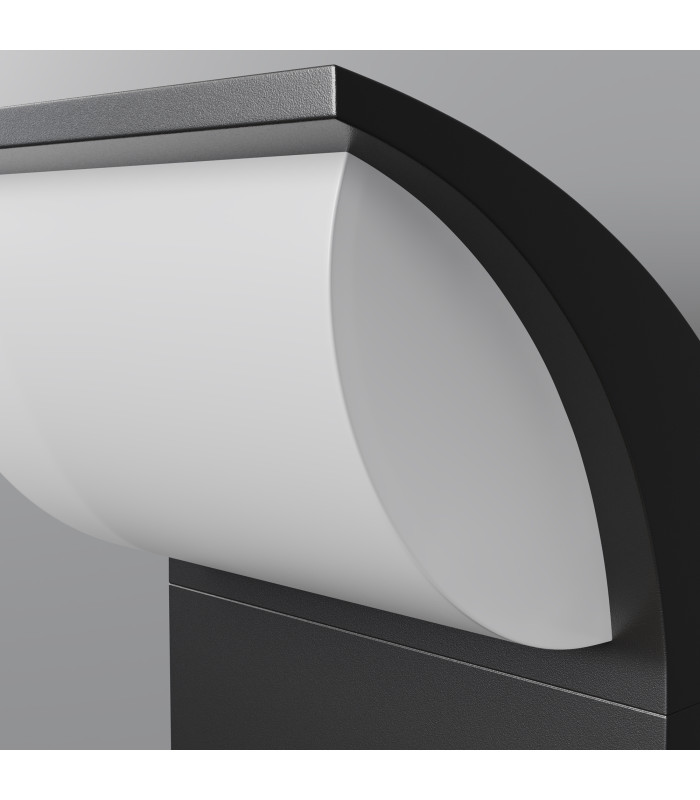 Stock Outdoor Wall Down Lamp Graphite 3000K 450lm IP65-2