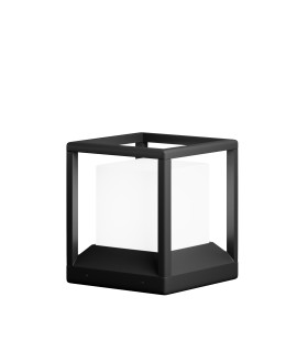 Trim Largecm Outdoor Pedestal Light Graphite IP65 1xE27-1