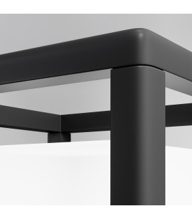 Trim Largecm Outdoor Pedestal Light Graphite IP65 1xE27-2