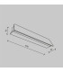 Trupp 40cm Outdoor Wall Down Lamp Graphite 3000K 550lm IP54-3