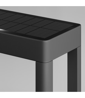 Pir Outdoor Bollard Graphite 3000K 150lm IP54-2