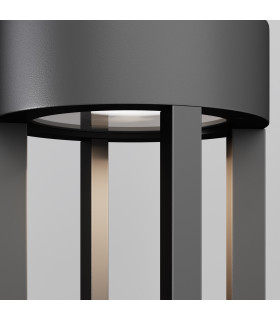 Vint Outdoor Bollard Graphite 3000K 450lm IP65-2