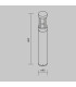 Vint Outdoor Bollard Graphite 3000K 450lm IP65-3