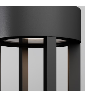Vint Outdoor Modern Wall Lamp Graphite 3000K 450lm IP65-2