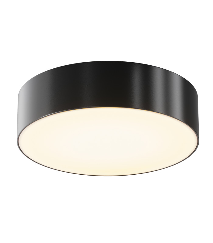 Zon Ip 22cm Outdoor Surface Mounted Downlight Black 3000K 2200lm IP65-1
