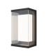 Baker Street Outdoor Modern Wall Lamp Black 3000K 420lm IP65-1