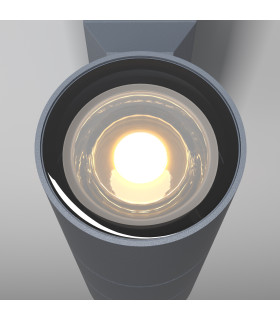 Bowery Outdoor Up Down Wall Lamp Grey IP54 2xGU10-2