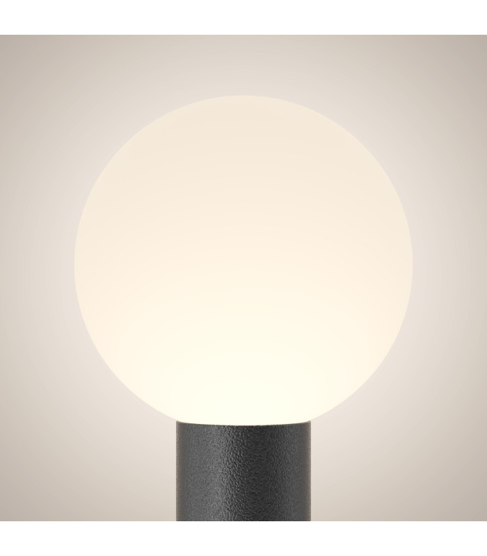 Bold Outdoor Bollard Black IP54 1xE27-2