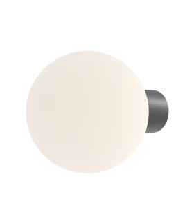Bold I Outdoor Globe Wall Lamp Black IP54 1xE27-1