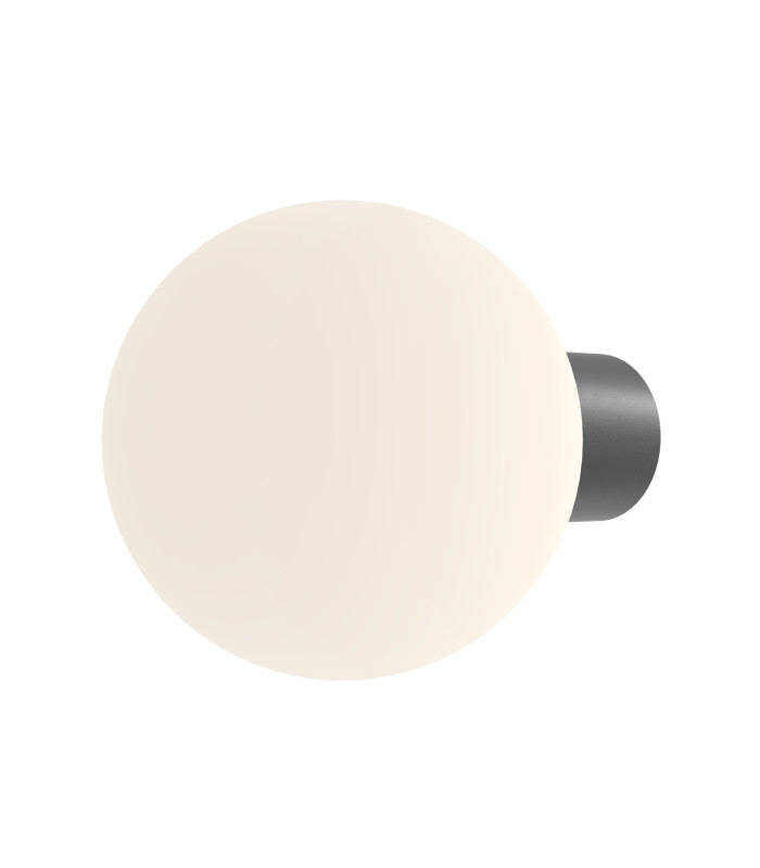 Bold I Outdoor Globe Wall Lamp Black IP54 1xE27-1