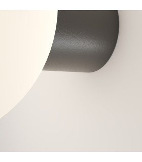 Bold I Outdoor Globe Wall Lamp Black IP54 1xE27-2