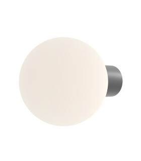 Bold I Outdoor Globe Wall Lamp Grey IP54 1xE27-1
