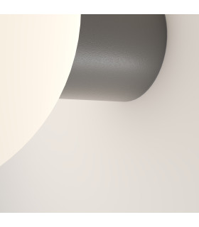 Bold I Outdoor Globe Wall Lamp Grey IP54 1xE27-2