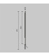 Pole 80cm Outdoor Spike Graphite 3000K 600lm IP65-3