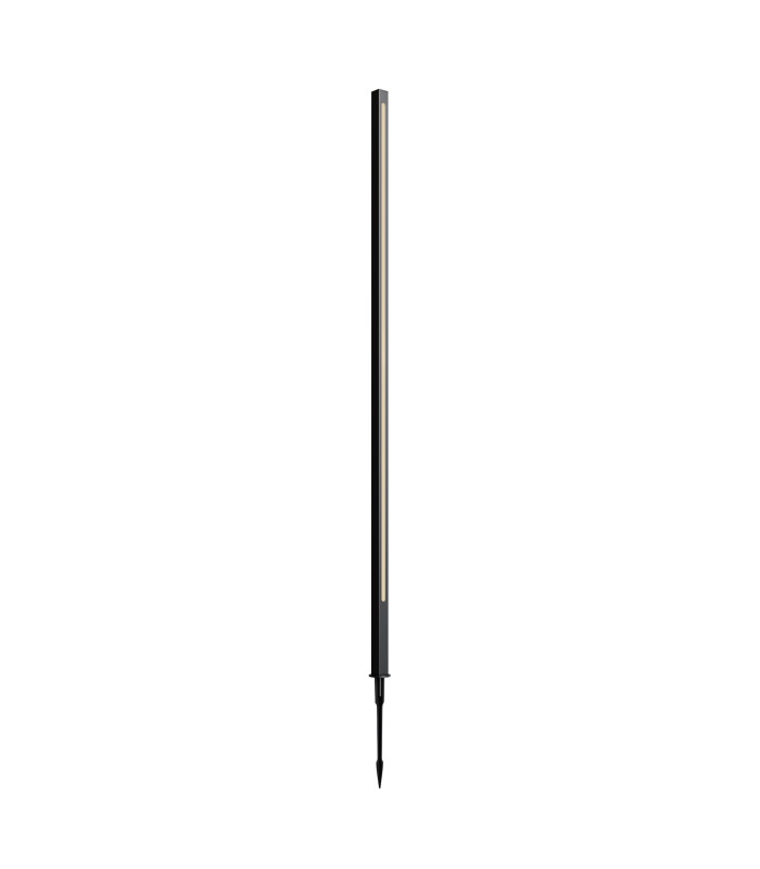 Pole 120cm Outdoor Spike Graphite 3000K 1000lm IP65-1