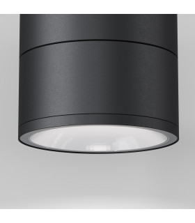 Spin Outdoor Surface Mounted Downlight Graphite 3000K 1050lm IP54-2