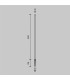 Spear 92cm Outdoor Spike Graphite 3000K 50lm IP65-3