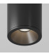 Zoom 10.5cm Round Outdoor Surface Mounted Downlight Black IP65 1xGU10-2