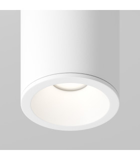 Zoom 10.5cm Round Outdoor Surface Mounted Downlight White IP65 1xGU10-2