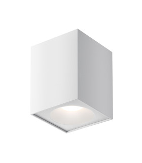 Zoom Square Outdoor Surface Mounted Downlight White IP65 1xGU10-1