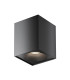 Zoom Yes Outdoor Surface Mounted Downlight Black IP65 1xGU10-1