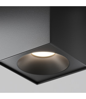 Zoom Yes Outdoor Surface Mounted Downlight Black IP65 1xGU10-2