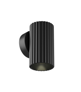 Calipso Outdoor Wall Down Lamp Black 1xGU10-1