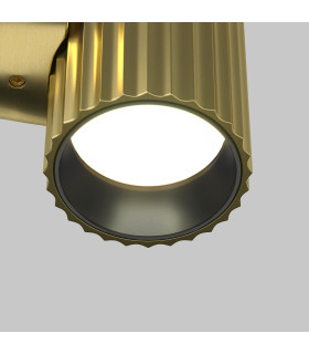 Calipso Outdoor Wall Down Lamp Brass 1xGU10-2