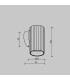 Calipso Outdoor Wall Down Lamp Brass 1xGU10-3