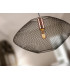 Melany Wire Frame Pendant Ceiling Light Black Copper 1xE27-3