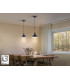 Irias Dome Pendant Ceiling Light Black Copper 1xE27-2