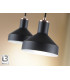 Irias Dome Pendant Ceiling Light Black Copper 1xE27-3