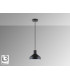 Irias Dome Pendant Ceiling Light Black Copper 1xE27-4