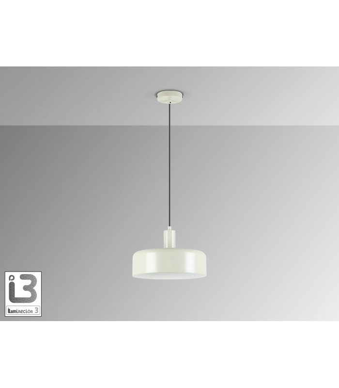 Alessia Dome Pendant Ceiling Light Matt Pearl 1xE27-4