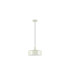 Alessia Dome Pendant Ceiling Light Matt Pearl 1xE27-5