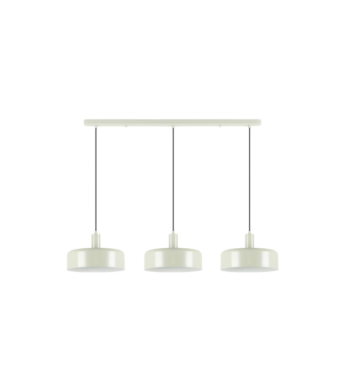 Alessia Bar Pendant Ceiling Light Matt Pearl 3xE27-5