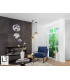Olaia Slim Pendant Ceiling Light Black Amber 1xGX53 3000K 660lm-2