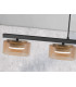 Olaia Bar Pendant Ceiling Light Black Amber 4xGX53 3000K 660lm-3