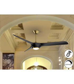 Alisios Ceiling Fan Black Bronze LED 2700-5000K-1