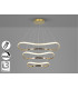 Naos Triple Ring Pendant Ceiling Light Rose Gold LED 3000K Dimmable Remote Control-3
