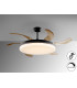 Vento Maxi Ceiling Fan Black LED 3000-6500K Dimmable-3