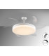 Vento Maxi Ceiling Fan White LED 3000-6500K Dimmable-4