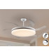 Vento Maxi Ceiling Fan Black White Bronze LED 3000-6500K Dimmable-1