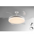 Vento Maxi Ceiling Fan Black White, Bronze LED 3000-6500K Dimmable