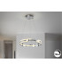 Ciclos Pendant Ceiling Light Chrome LED 3000K-1
