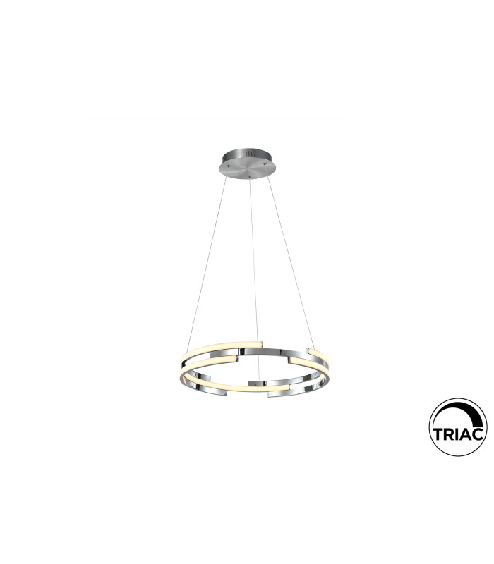 Ciclos Pendant Ceiling Light Chrome LED 3000K