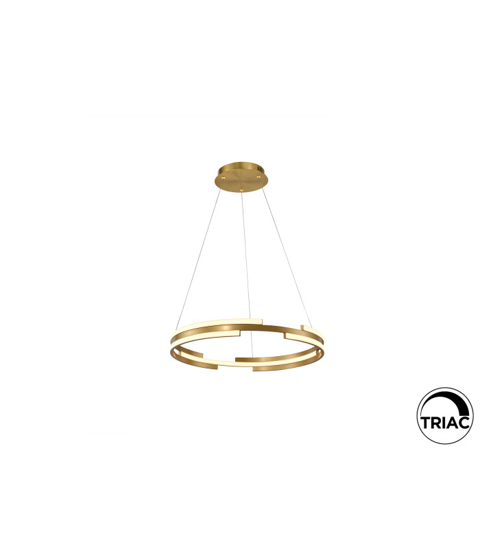 Ciclos Pendant Ceiling Light Gold LED 3000K-4