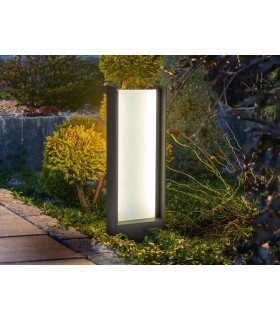 Matia Outdoor Bollard Grey LED 3000K IP 65-1