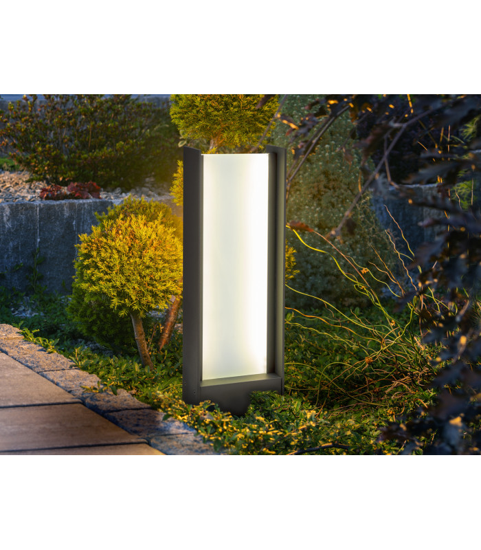 Matia Outdoor Bollard Grey LED 3000K IP 65-1